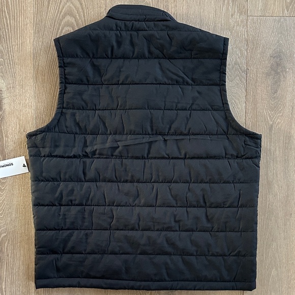Sonoma Men's Black Puffer Vest - Picture 3 of 3